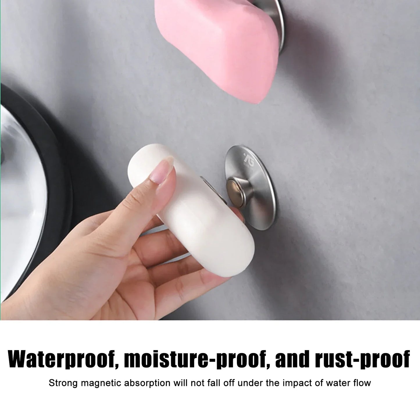 MagnetoSoap – Porte-savon magnétique sans perçage